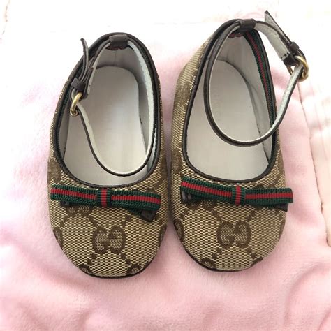 gucci shoes girl sale|Gucci infant girl shoes.